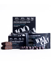 100Cal barra chocolate brownie, empaque compacto para snack saludable y conveniente.