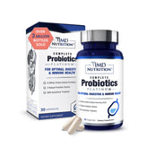 1MD Nutrition Complete Probiotics Platinum cápsulas para apoyo digestivo diario.