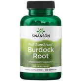 Swanson Bardana Raíz – Soporte renal y hepático para piel saludable | 460 mg, 100 cápsulas