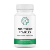2nd Springs Adaptogen Complex, botella-vertido: apoyo para calma y energía diaria.