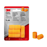 3M tapón auditivo desechable clásico naranja para protección auditiva en entornos ruidosos