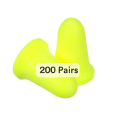 Tapones para oídos 3M con empaque individual para higiene y conveniencia.