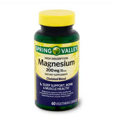 4 TOP CARE Magnesio: botella para apoyo óseo y muscular.