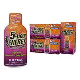 5-hour ENERGY Extra Strength Hawaiian Breeze, botella frontal, impulso rápido para el día