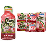 5-hour ENERGY Shot sabor sandía: impulso rápido y refrescante para el día.