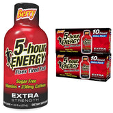 Dosis 5-hour ENERGY sabor baya frutado para recargar energía rápidamente