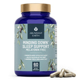 Abundant Earth Minding-Down: botella frontal, apoyo suave para dormir mejor