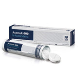 Acemuk NAC 600 mg envase de tableta para bienestar diario