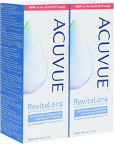 ACU vue RevitaLens: vertido de botella para almacenamiento y limpieza de lentes.