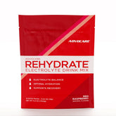 AdvoCare Rehydrate: paquete de una porcion para hidratación rápida en movimiento