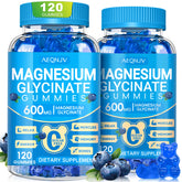AEQNJV gomitas glicinato magnesio 600mg: apoyo diario y relajación