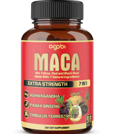 Cápsulas de maca Agobi en frasco para energía diaria