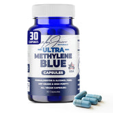 Alex Jones Naturals tabletas metileno azul 10 mg con vitamina C para estabilidad diaria