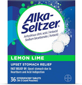 Alka-Seltzer Heartburn Relief: caja de 4 envases para alivio rápido de la acidez