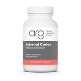 Allergy Research Group ARG Adrenal Cortex, botella frontal, apoyo al equilibrio general.