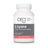 Allergy Research Group L-Lisina: cápsulas de 500 mg listas para tomar cada día.