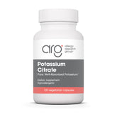 Allergy Research Group Potassium Citrate en botella, potasio de alta absorción.