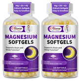 Alliwise magnesio glicinato 400 mg softgel en botella para toma diaria cómoda.