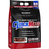 ALLMAX QuickMass empaque chocolate de 10 lb para ganancia de masa