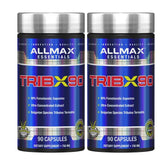 ALLMAX TRIBX90 cápsulas en empaque, para entrenamientos consistentes.