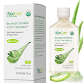 AloeCure Jugo de Aloe Vera Orgánico USDA, listo para beber diario.