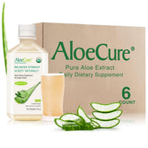 AloeCure: botella de jugo de aloe vera de 500 ml para digestión equilibrada