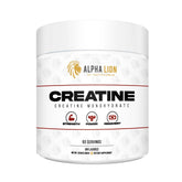 ALPHA LION Creatine Monohydrate en bote, apoyo a la fuerza muscular diaria