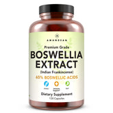 AMANDEAN Boswellia extracto en cápsulas vegetarinas para movilidad potencial.
