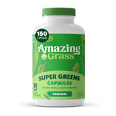 Amazing Grass cápsulas mezcla verde para energía diaria y nutrición de plantas.