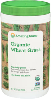 Amazing Grass Polvo Trigo Hoja Entera Organico: fuente de nutrientes para empezar el día.