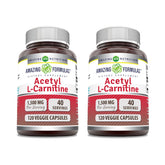Amazing Nutrition acetil-l-carnitina-hcl en botella para energía diaria.