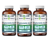 Amazing Nutrition Amazing Formulas ácido hialurónico 100 mg cápsulas para uso diario y hidratación de la piel