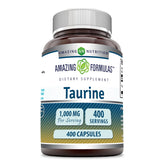 Amazing Nutrition Taurina 1000 mg en cápsulas para apoyo a la energía diaria