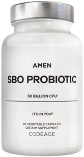 Amen SBO Probiotics: botella vertido para uso diario sin refrigeración