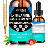 AMENQ hHEALTH L-Theanine líquido, dosis de 200 mg, fácil de tomar.