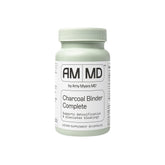 Amy Myers MD: cápsulas y botella de carbón activado para apoyo digestivo suave
