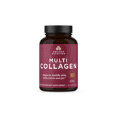 Ancient Nutrition capsulas colageno multi en bote, posibles beneficios para piel y uñas.
