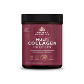 Ancient Nutrition Collagen Peptides powder in a jar for daily skin and joint support.