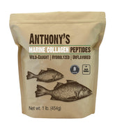 Anthony's colágeno marino hidrolizado sin sabor, ideal para enriquecer bebidas.
