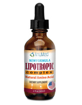 AnuMed lipotropico en botella para un detox suave y natural