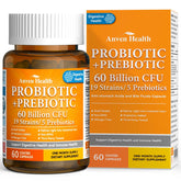 Anven Health probiótico 60 mil millones en cápsulas para equilibrio digestivo.