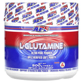 APS Nutrition L-Glutamina polvo, fácil de mezclar en batidos post entrenamiento
