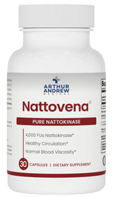 Nattovena de Arthur Andrew Medical: cápsulas para apoyar la circulación diaria.