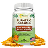 aSquared Nutrition Curcuma 1300mg cápsulas, alto contenido de curcuminoides para uso diario.