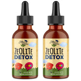 Atherionyxora Zeolita Detox para niños, botella de 120 ml con dosis precisas para cuidado diario