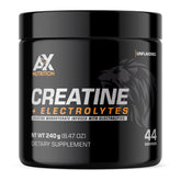 AX Nutrition Creatine + Electrolytes en pote 240 g listo para entrenamientos.