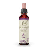 Bach Violeta de Agua, botella de 20 mL, facilita conectar con otros.