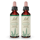 Bach Agrimonia: botella de 20 ml con gotero para uso diario y claridad emocional