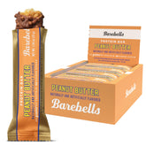 Barebells barra proteica mantequilla cacahuete, 12 unidades, ideal para recargar energía