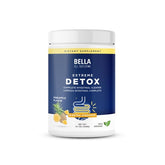 Bella All Natural Polvo Extremo Desintoxicación Piña en envase, ideal para uso diario